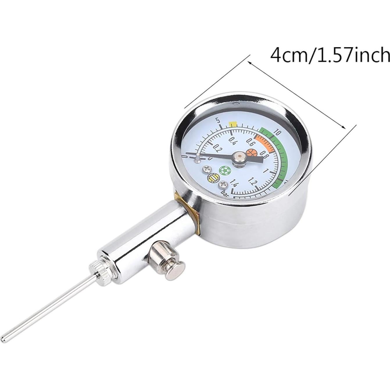 Manómetro de presión portátil Leftwei para balones