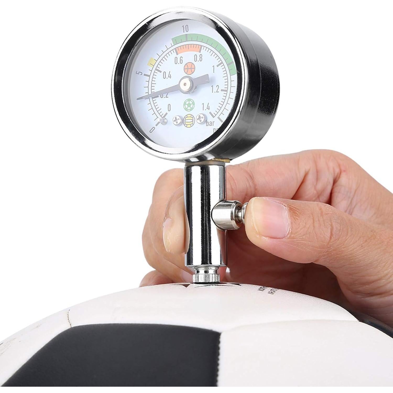 Manómetro de presión portátil Leftwei para balones