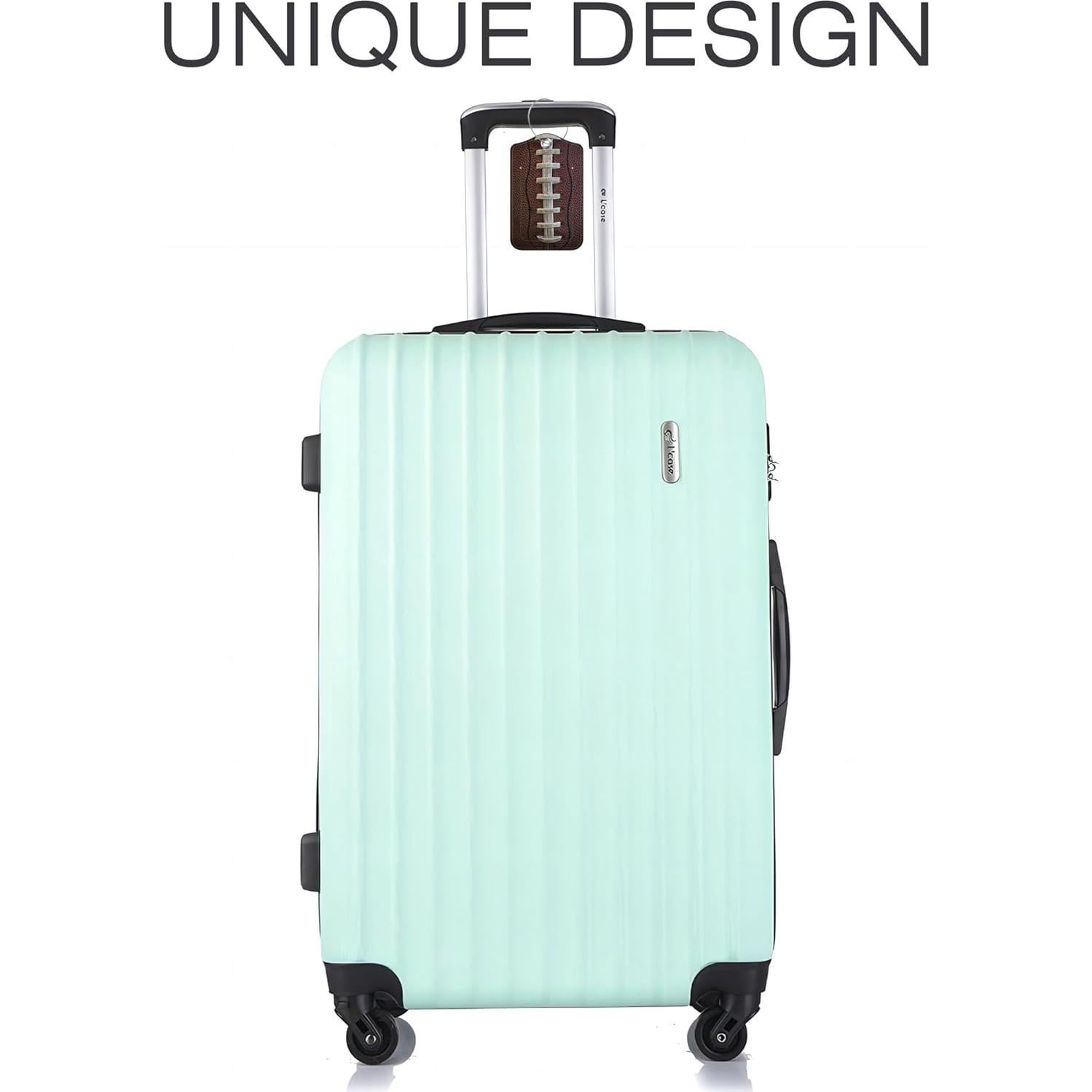 Etiquetas de Equipaje Neidius - 2 Piezas Cuero PU Fútbol Americano