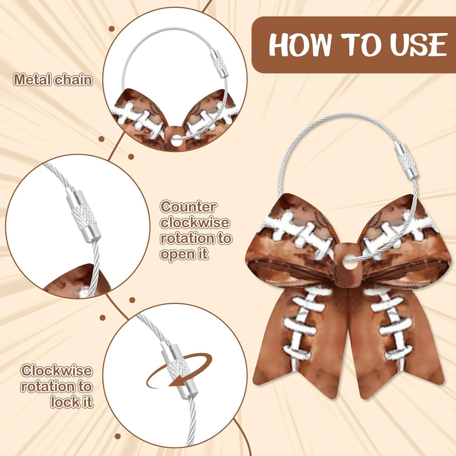 24 Etiquetas de Equipaje de Fútbol Windkream con Lazo PVC