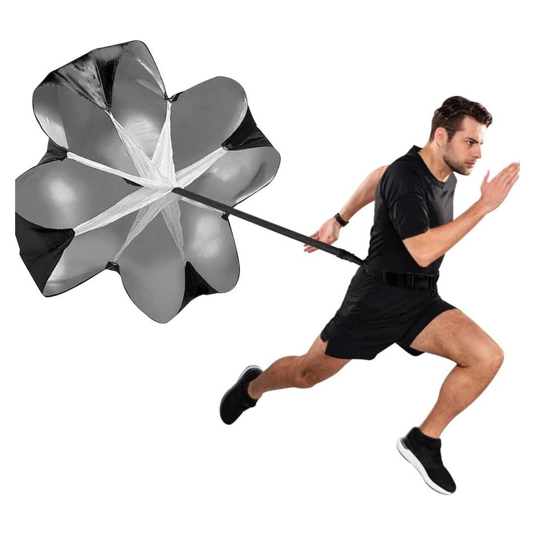 Paracaídas de Entrenamiento KEYPOWER 142 cm Resistencia Correr