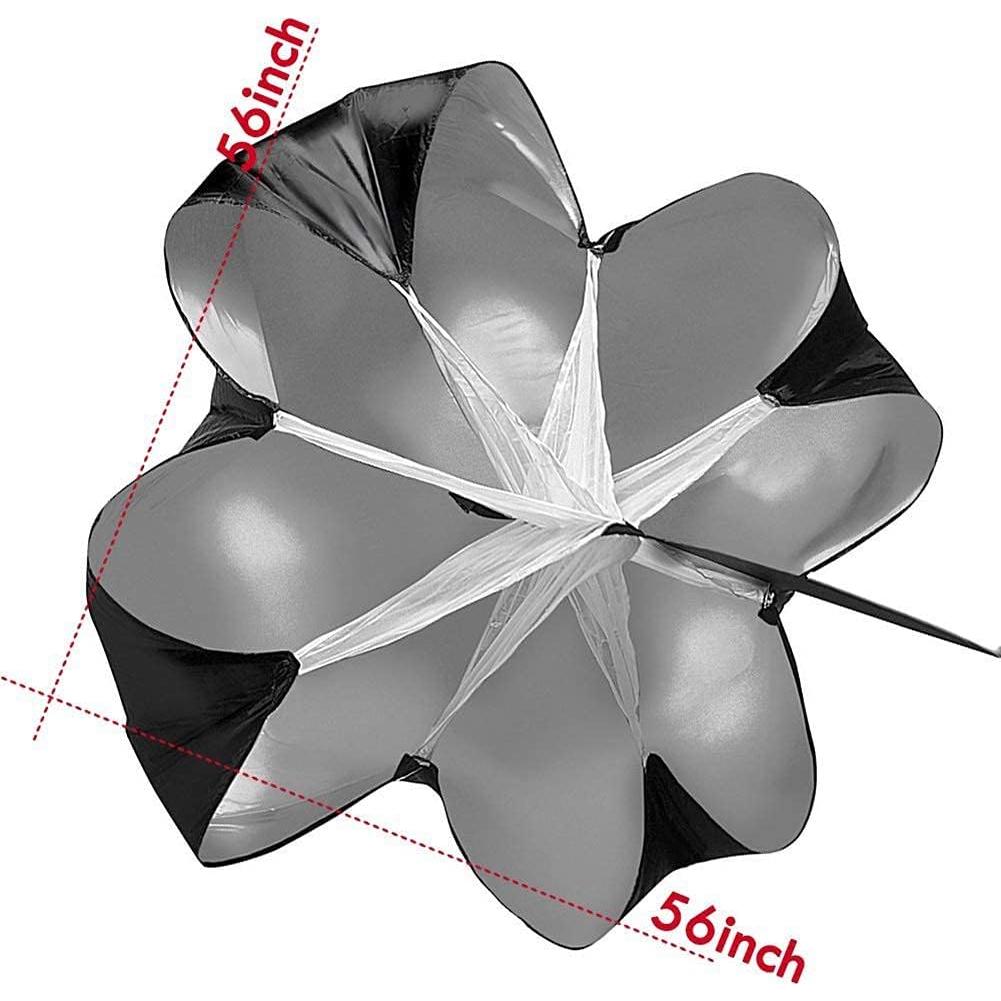 Paracaídas de Entrenamiento KEYPOWER 142 cm Resistencia Correr
