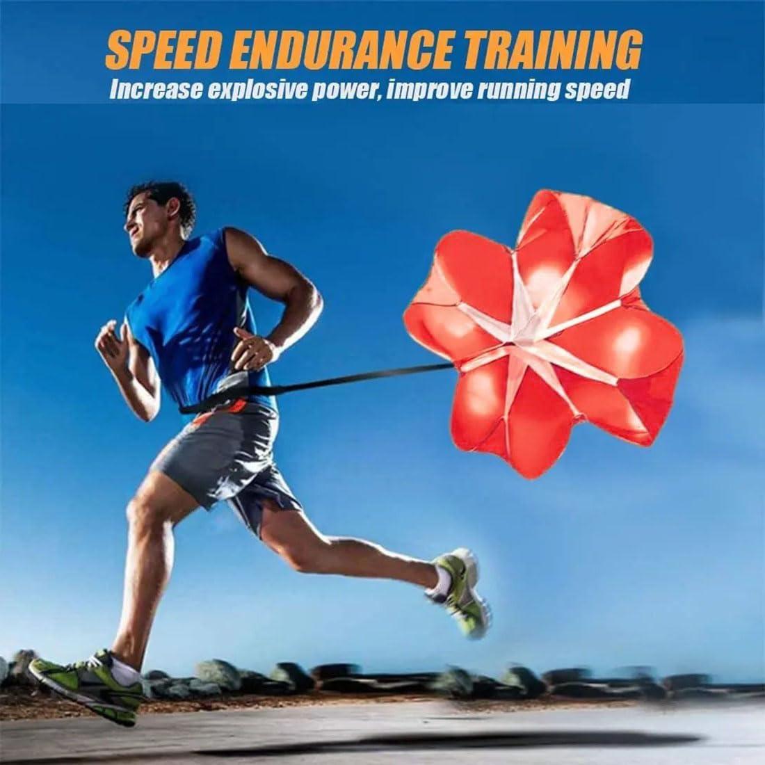 Paracaídas de Resistencia EastyGold 145 cm para Entrenamiento de Velocidad