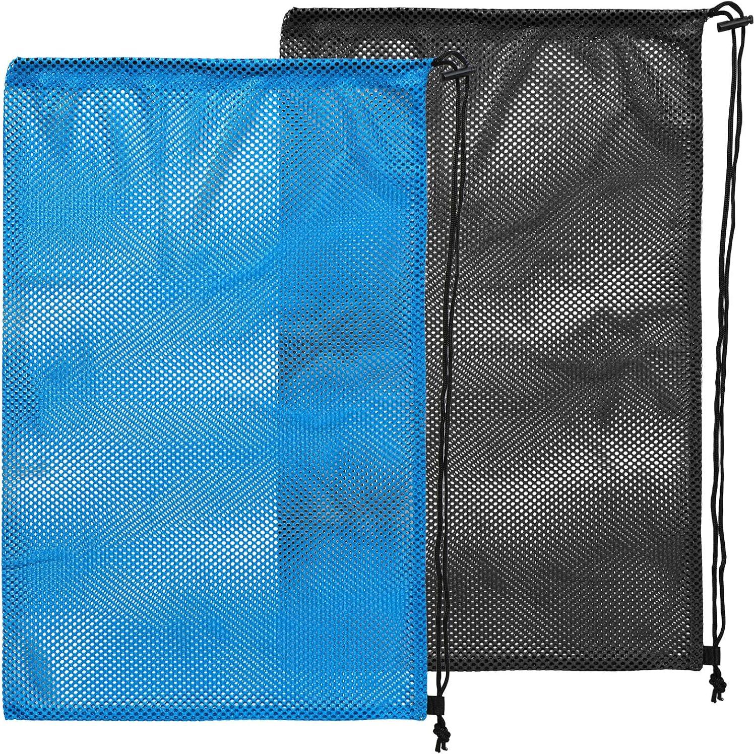 2 Bolsas de Malla KFHENSOMR 48x68 cm para Buceo y Natación