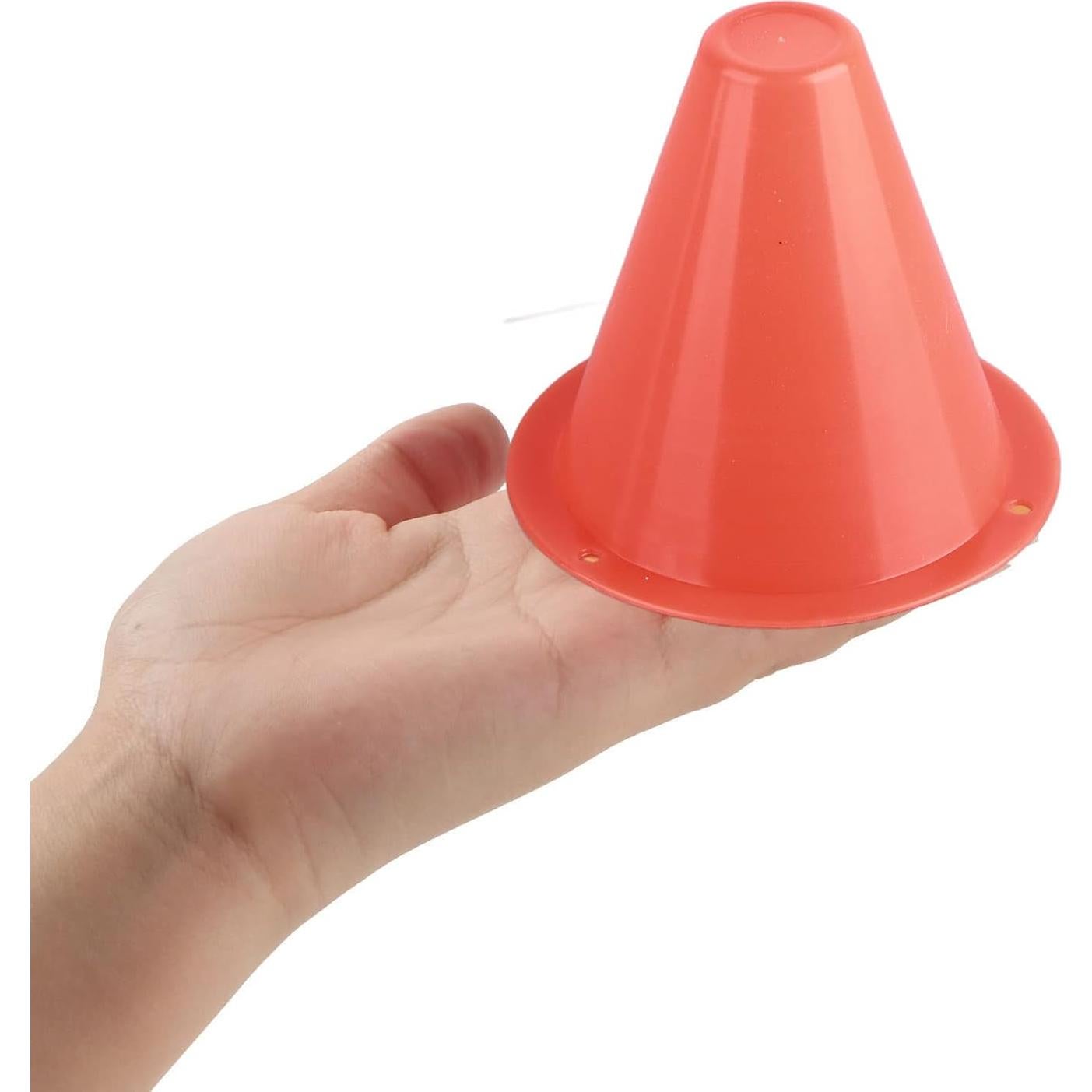 Conos de Entrenamiento de Fútbol 10pcs PE 8.5 cm Marca Mrisata