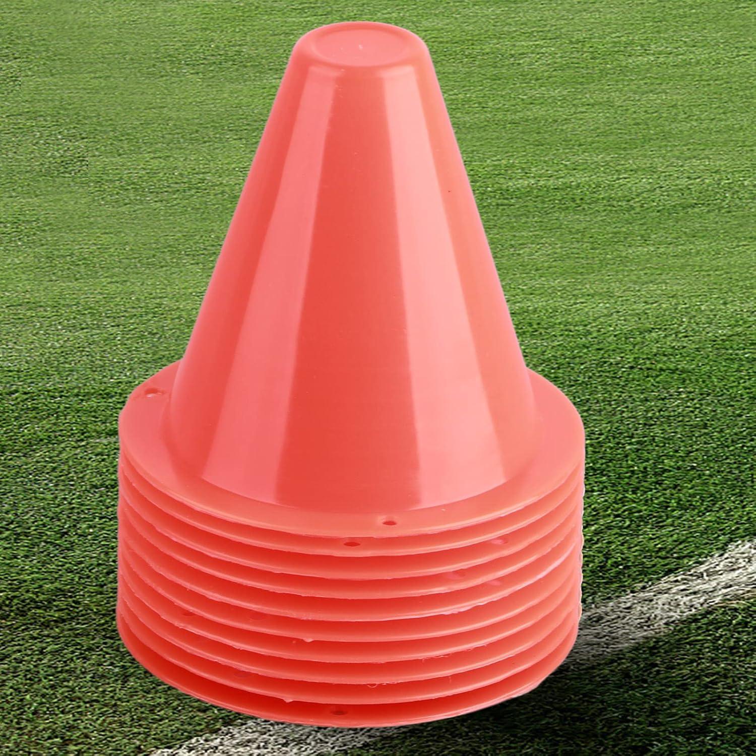 Conos de Entrenamiento de Fútbol 10pcs PE 8.5 cm Marca Mrisata