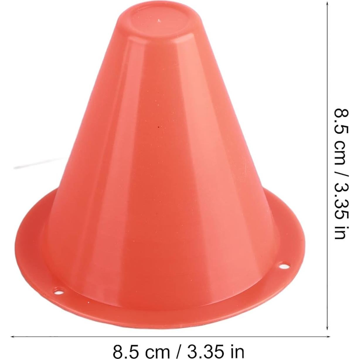 Conos de Entrenamiento de Fútbol 10pcs PE 8.5 cm Marca Mrisata