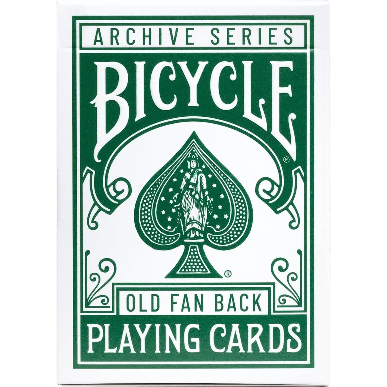 Baraja de Jugar Bicycle Old Fan Back 1885 Tamaño Póker