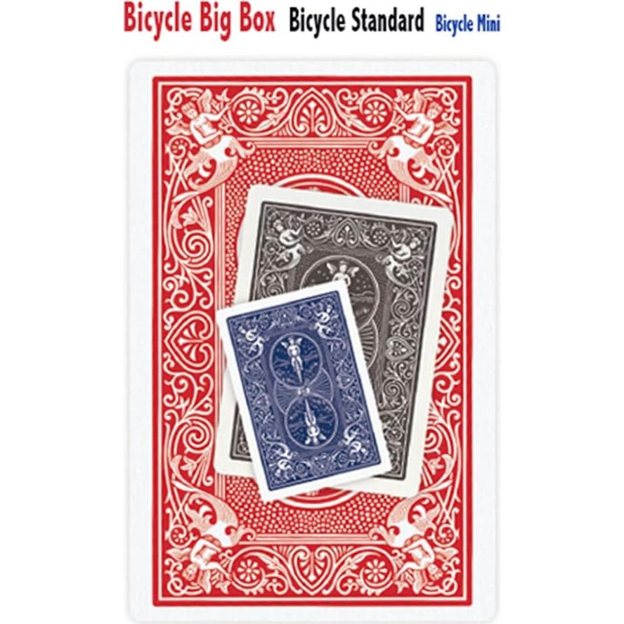 Caja Grande de Cartas de Juego Bicicleta - Rojo