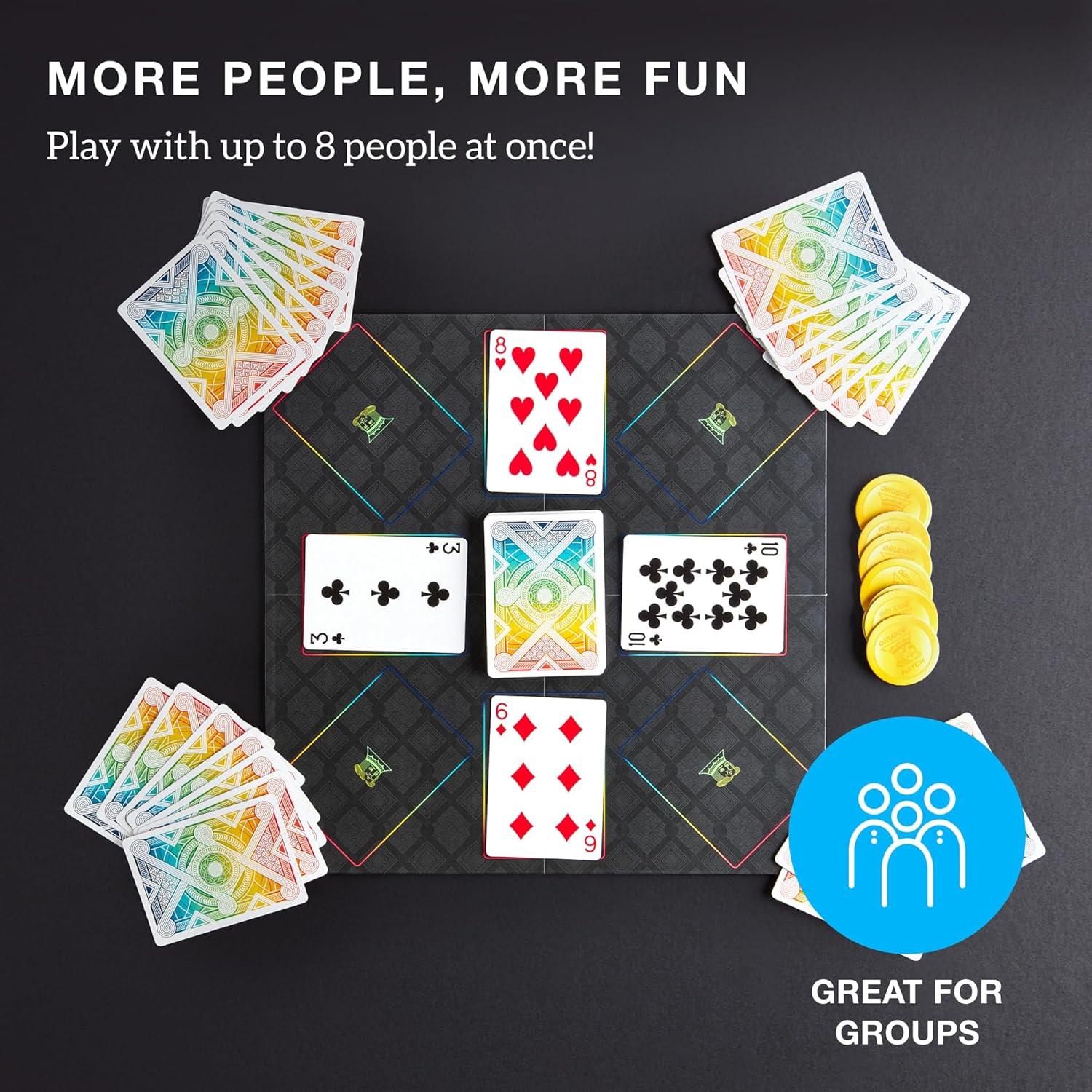 Juego de Cartas Nertz Royal Rumble Brybelly - Hasta 8 Jugadores