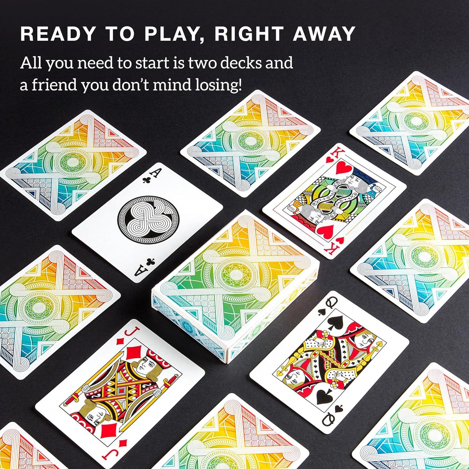 Juego de Cartas Nertz Royal Rumble Brybelly - Hasta 8 Jugadores