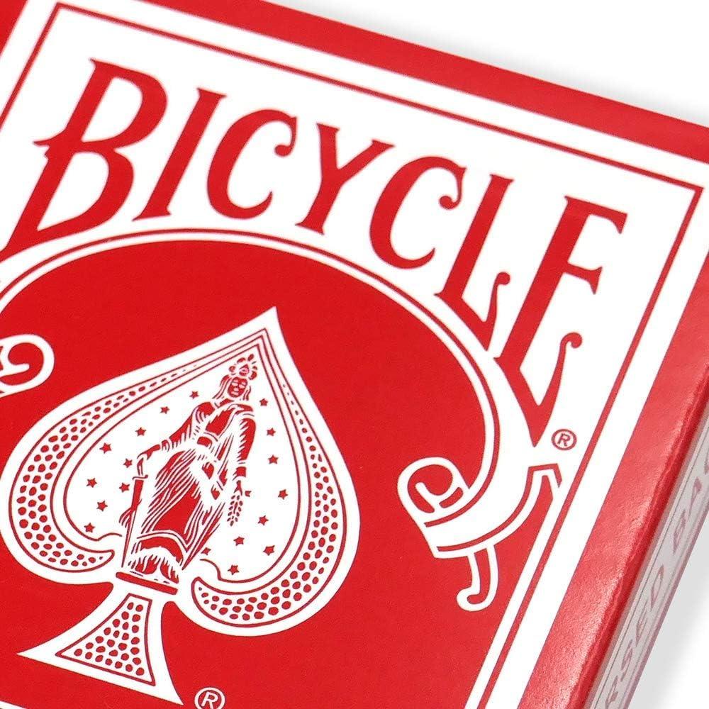 Baraja de Cartas Roja Inversa Bicycle Magic Makers - 68g