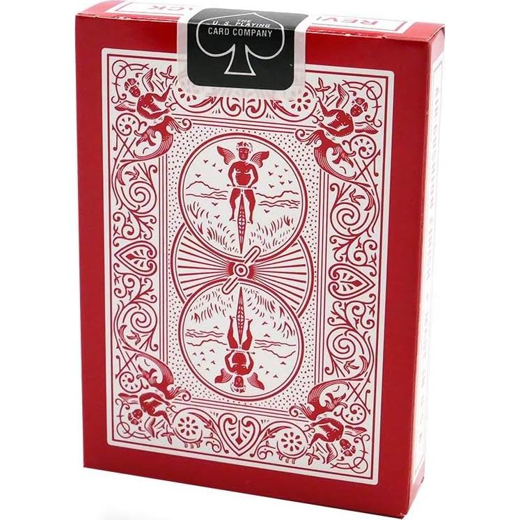 Baraja de Cartas Roja Inversa Bicycle Magic Makers - 68g