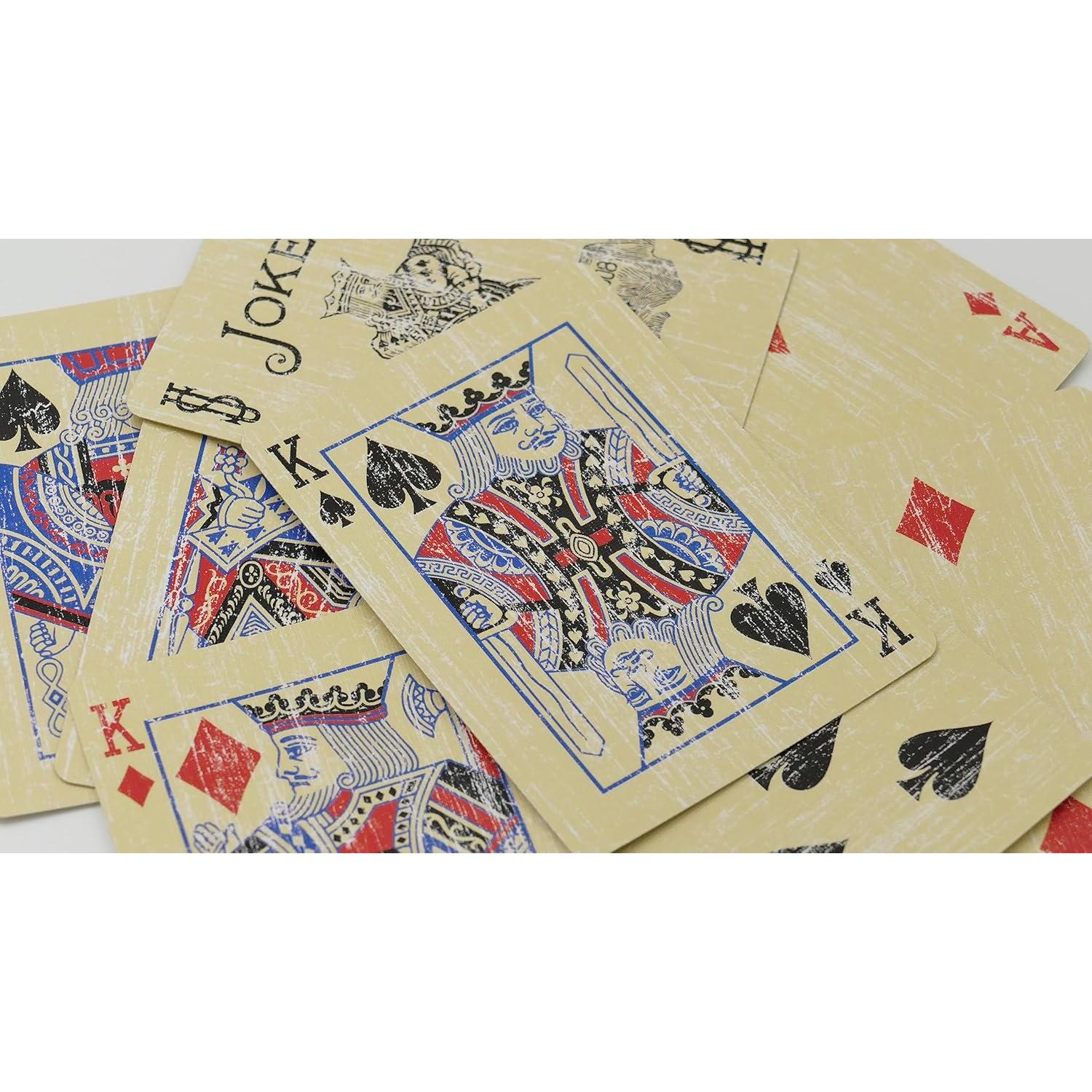 Mazo de Cartas Faded Rider Rojo - Edición Limitada Magic Makers