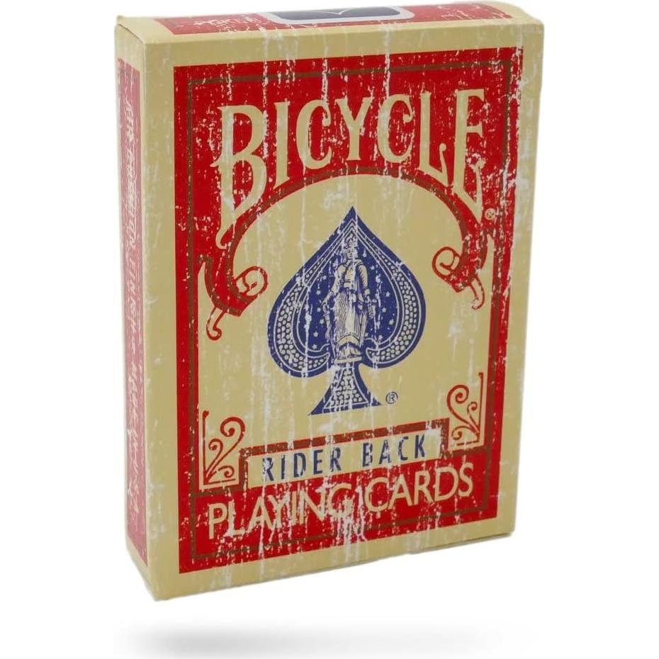 Mazo de Cartas Faded Rider Rojo - Edición Limitada Magic Makers