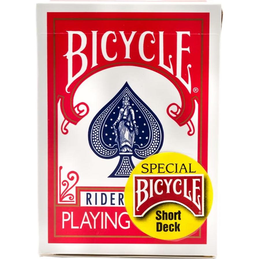 Baraja Corta Magic Makers con Respaldos Rojos - Tamaño Póker