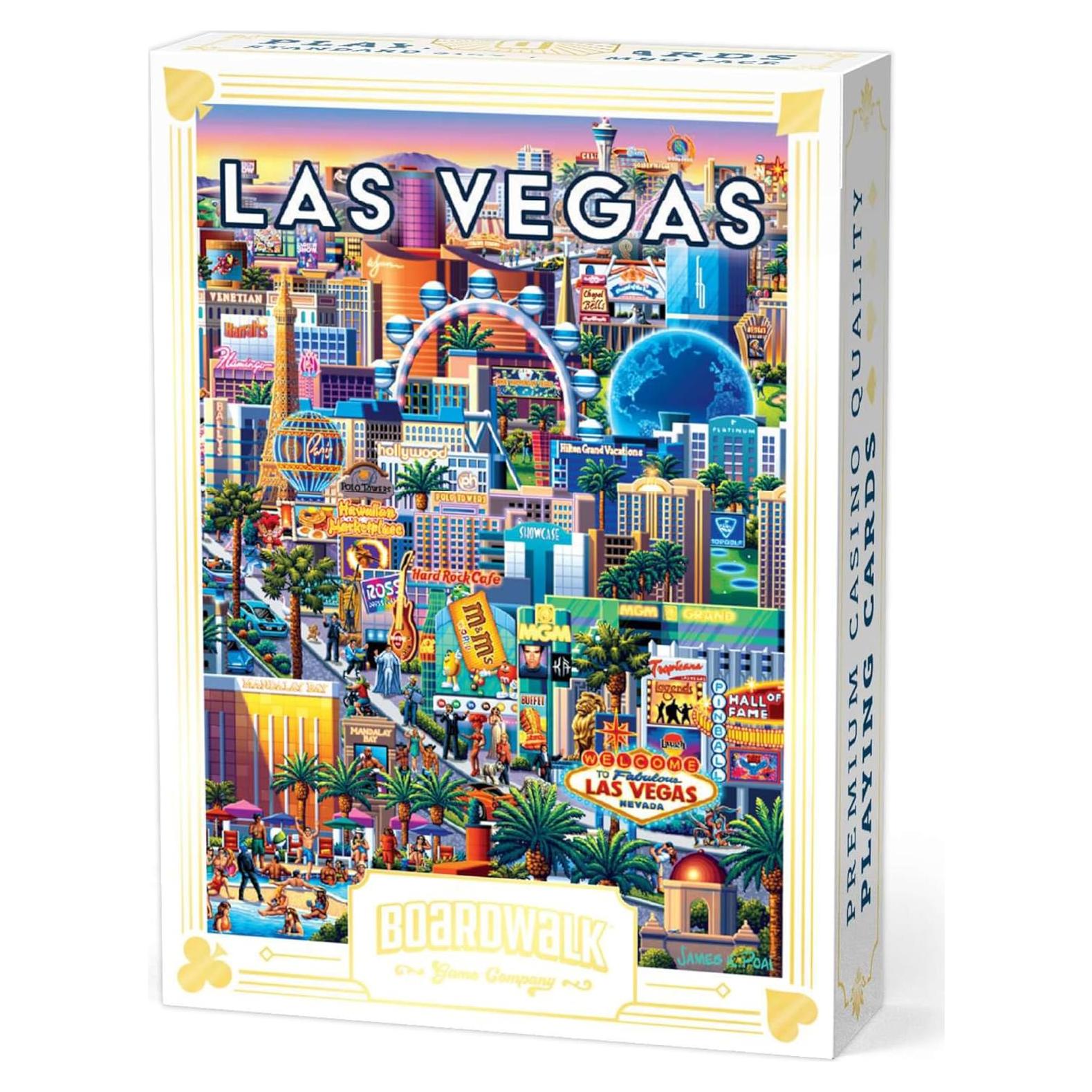 Baraja de Cartas Premium Featherlight Boardwalk Puzzles 9x6.5 cm