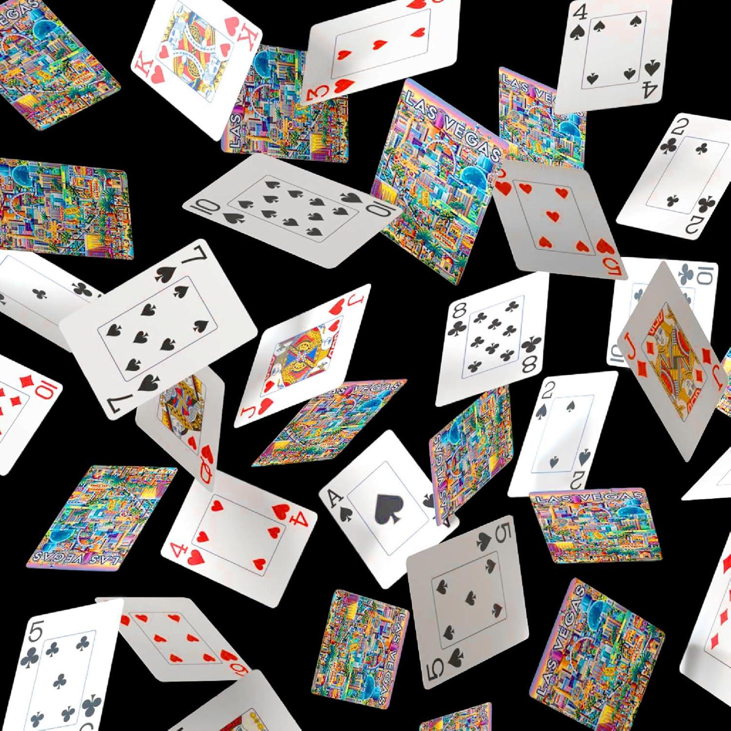 Baraja de Cartas Premium Featherlight Boardwalk Puzzles 9x6.5 cm