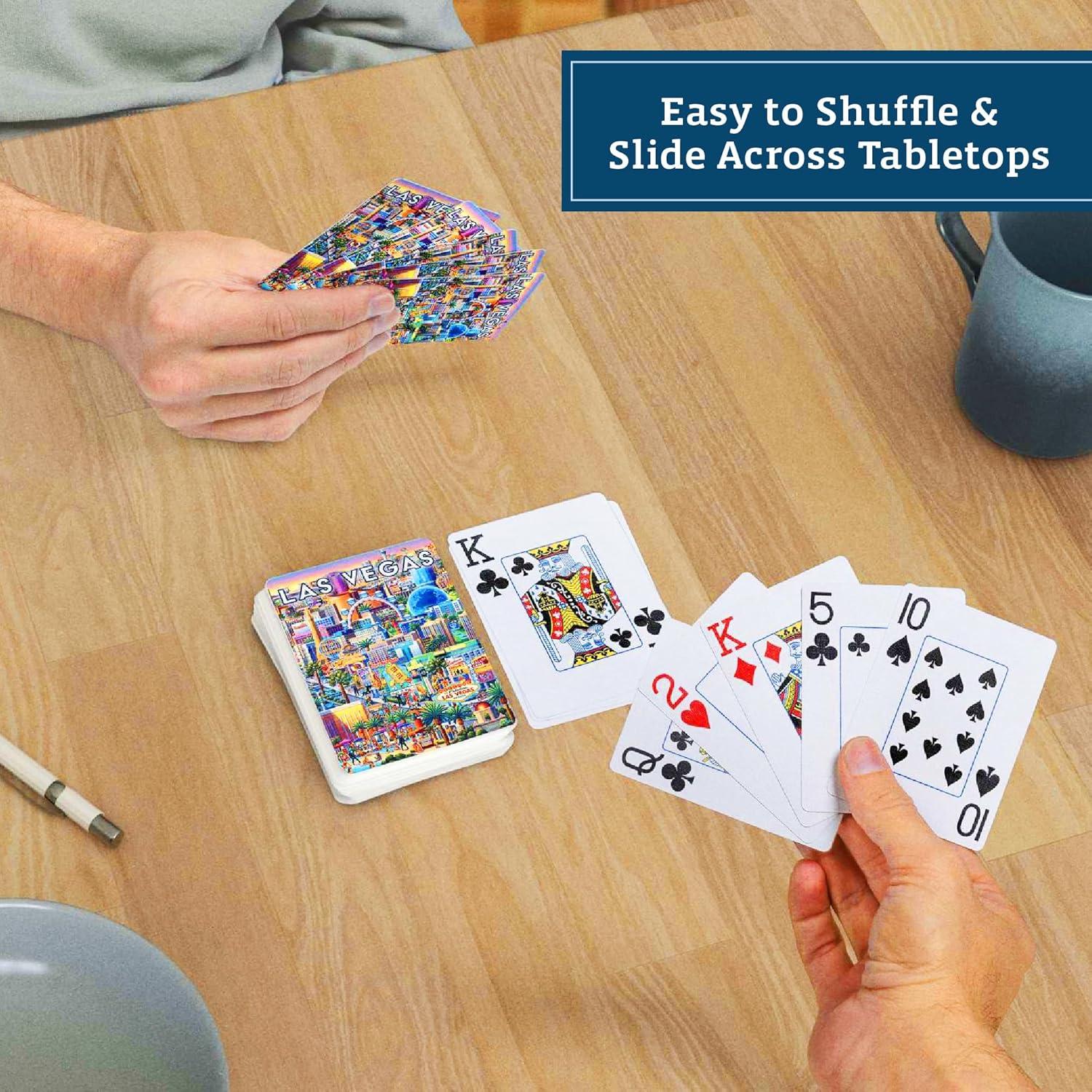 Baraja de Cartas Premium Featherlight Boardwalk Puzzles 9x6.5 cm