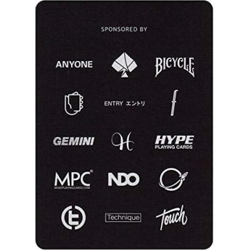 Barajas de Juego Cardistry-Con 2018 Edición Limitada con Clip