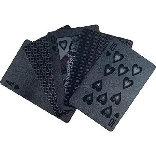 Baraja de Póker Embossed TMG Diablo Negro - 54 Cartas