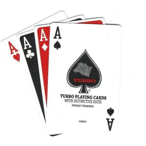 Cartas de Póker 100% Plástico Turbo - Tamaño Bridge