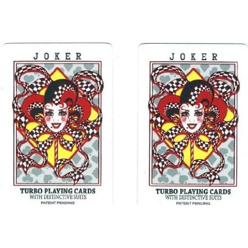 Cartas de Póker 100% Plástico Turbo - Tamaño Bridge