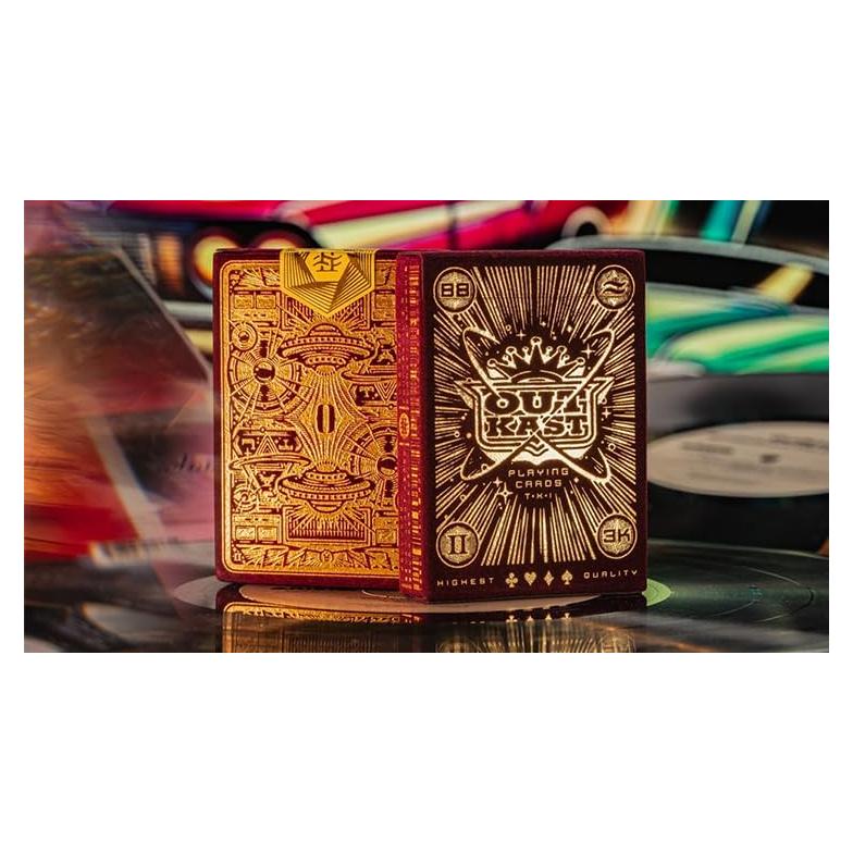 Cartas de Juego Premium Outkast Theory11 - Terciopelo Rojo