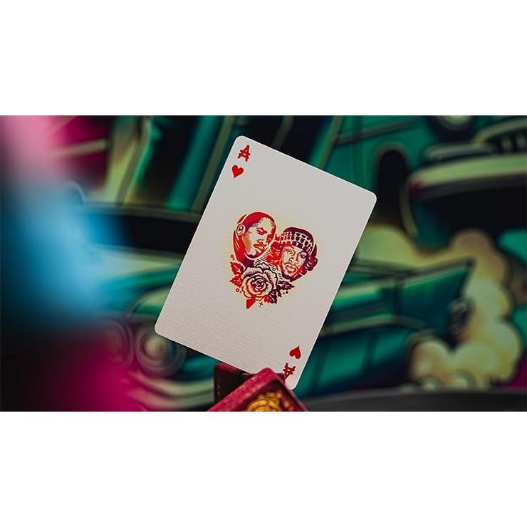 Cartas de Juego Premium Outkast Theory11 - Terciopelo Rojo