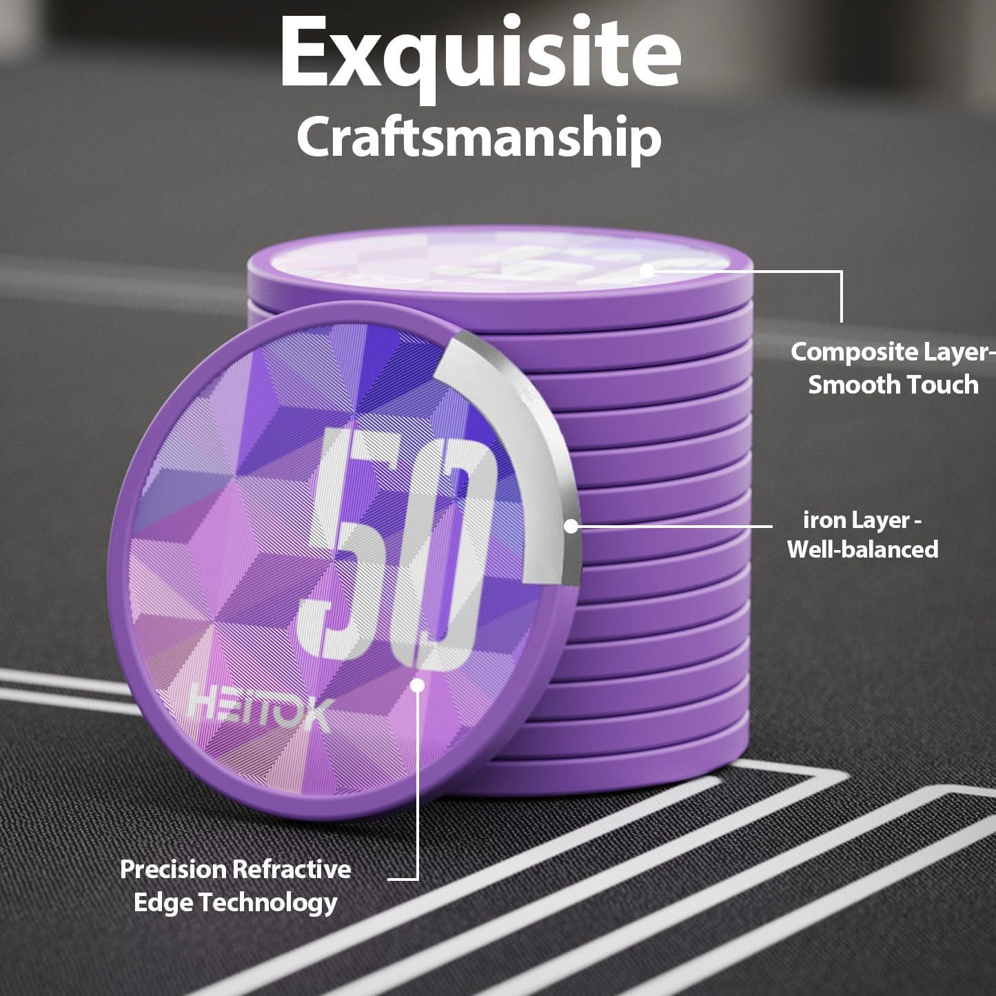 Juego de Póker HEITOK 100 Piezas Fichas 11.5g Estuche