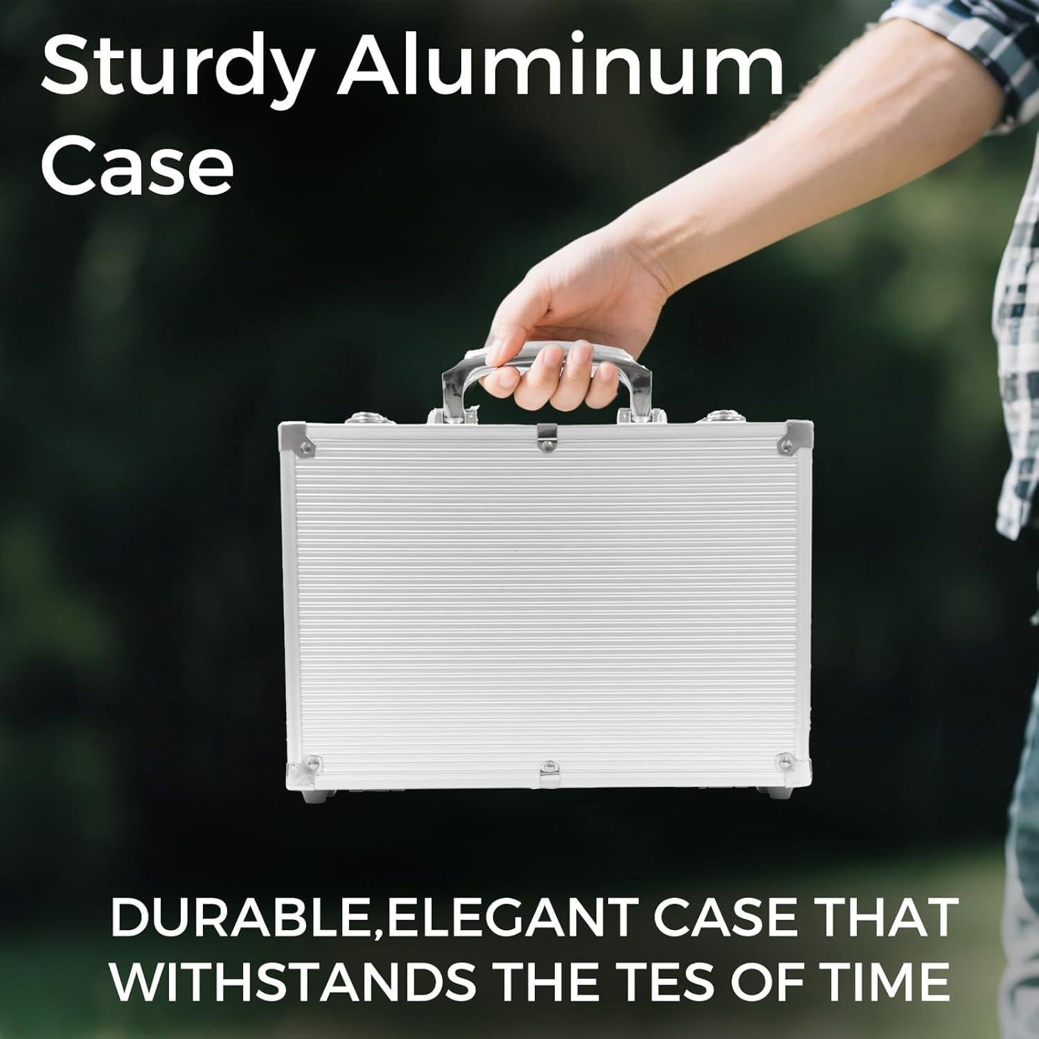 Juego de Fichas de Póker 200 Piezas LOYCHIP 14g Estuche Aluminio