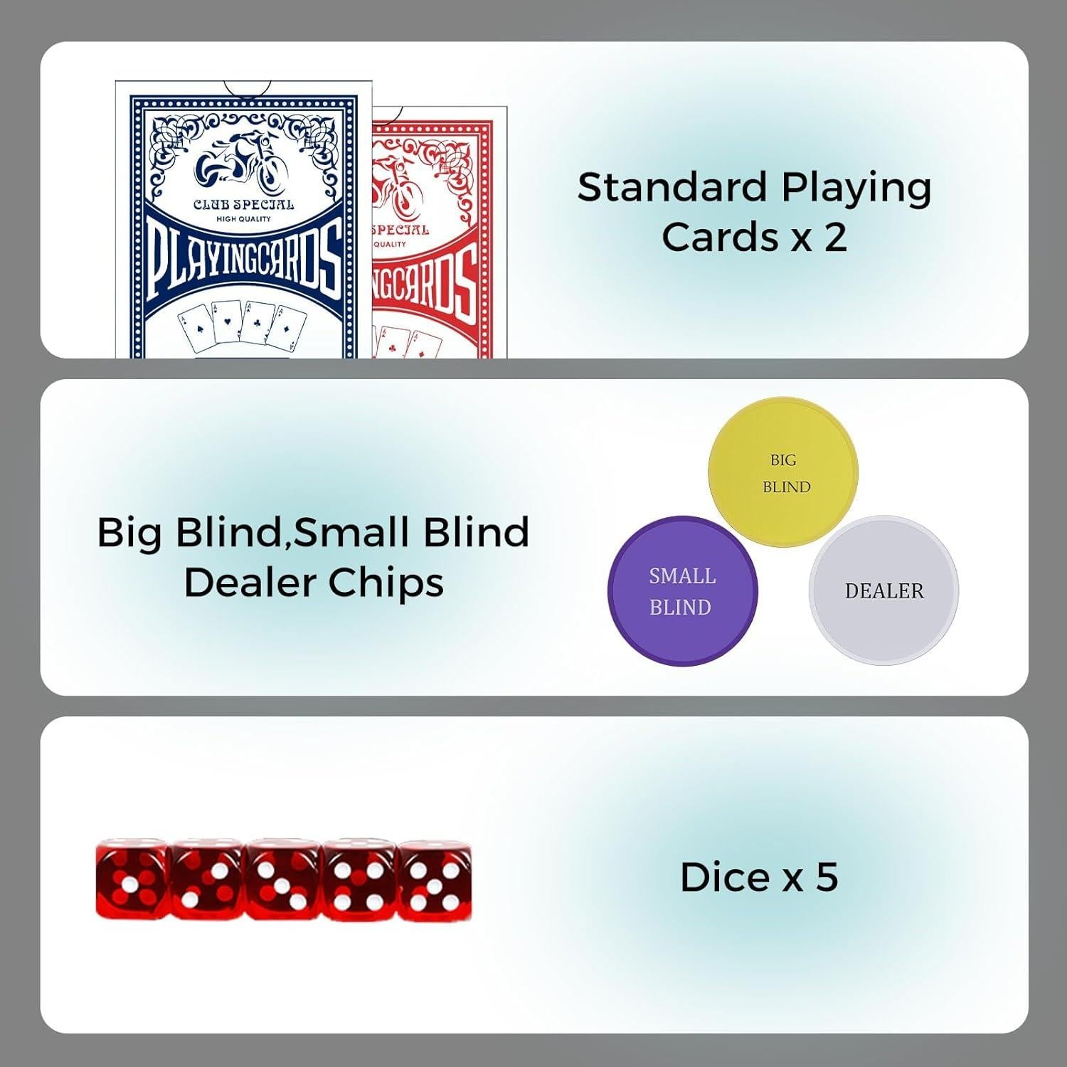 Juego de Fichas de Póker 200 Piezas LOYCHIP 14g Estuche Aluminio