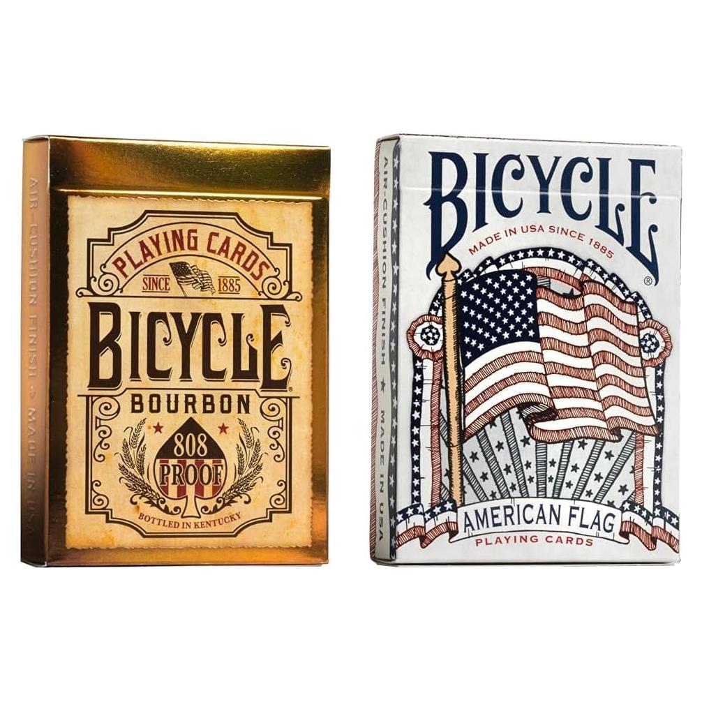 Cartas de Juego Bourbon Bicycle - Tamaño Estándar, 10 años+