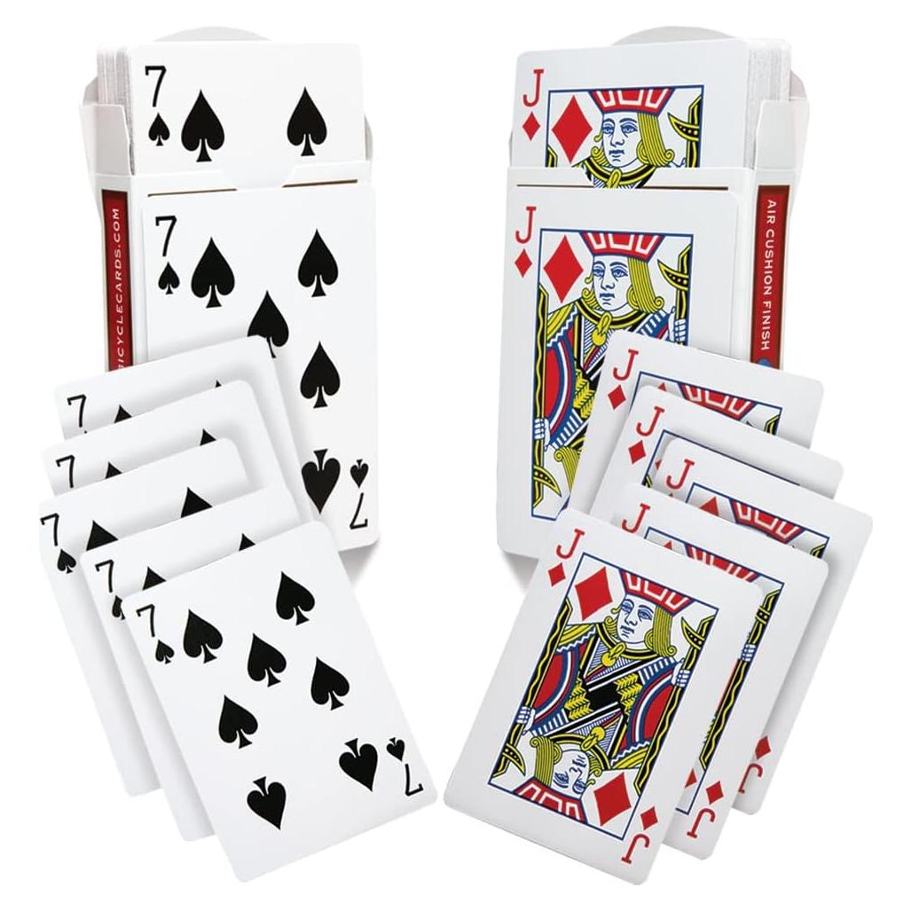 Combo de Barajas Forzadas Rojas Magic Makers - 2 Barajas