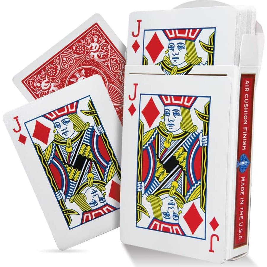 Combo de Barajas Forzadas Rojas Magic Makers - 2 Barajas