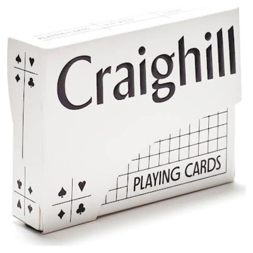 Baraja de Juego Craighill - Cartas Premium Naranjas 10.16x5.08 cm