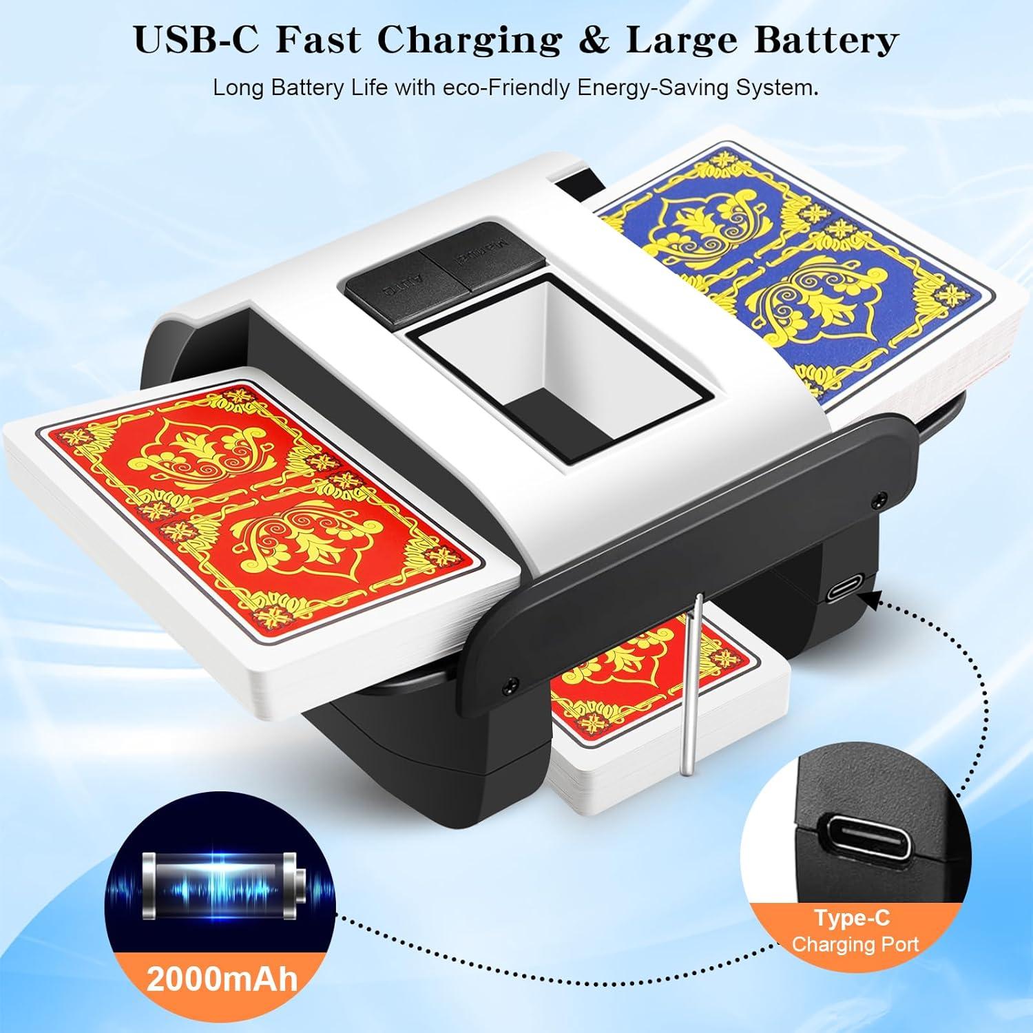 Mezclador Automático de Cartas Xixter 02 para 2 Barajas