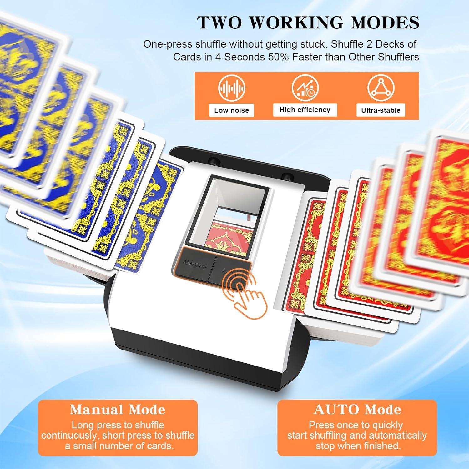 Mezclador Automático de Cartas Xixter 02 para 2 Barajas