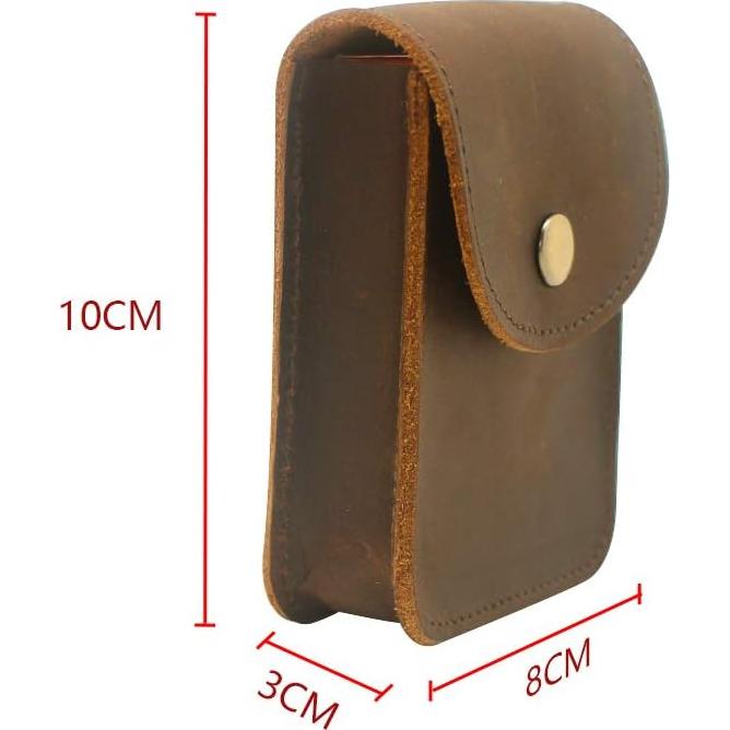 Estuche de Cuero para Cartas Boshiho - Soporte para 1 Baraja