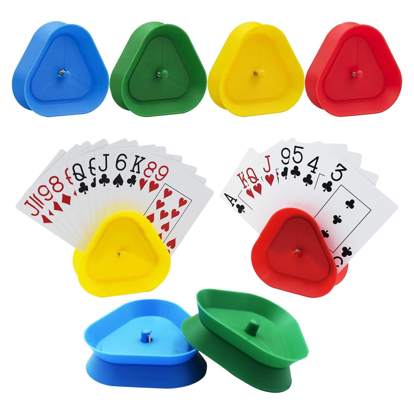 Soporte para Cartas Yuanhe - Juego de 8 Bandejas Triangulares