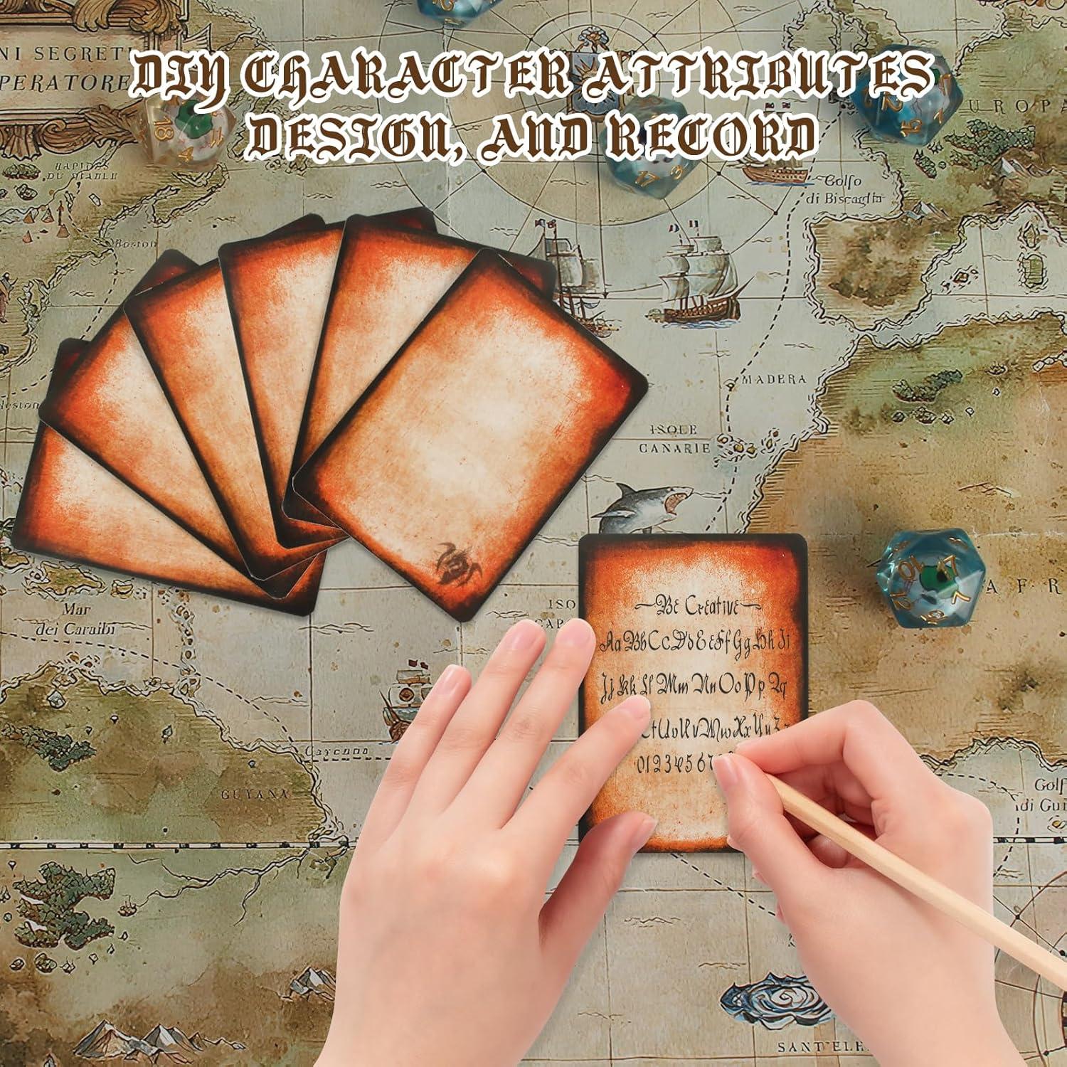 Porta Cartas de Hechizos Byhoo para DND y RPG - 60 Páginas