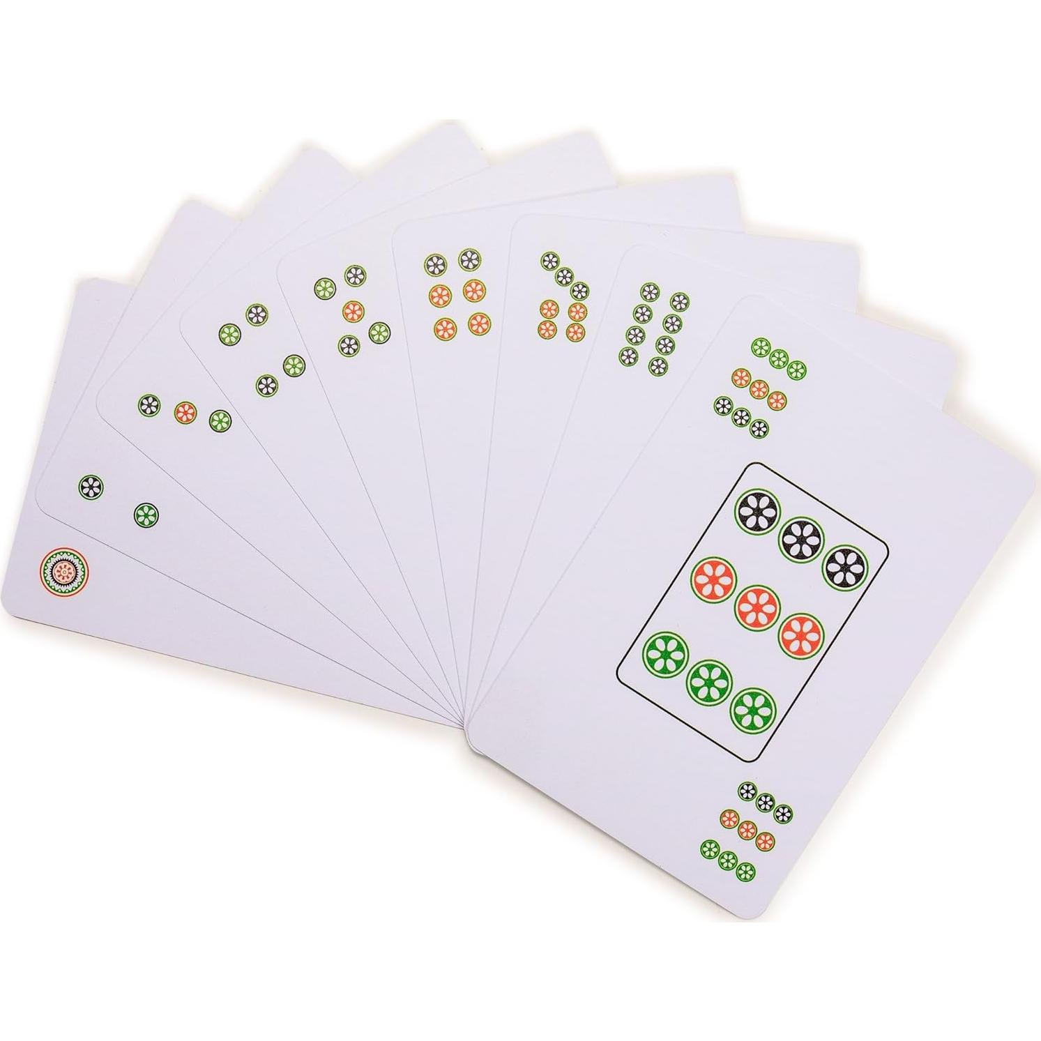 Cartas de Mahjong Chino Importaciones Yellow Mountain - Set 144