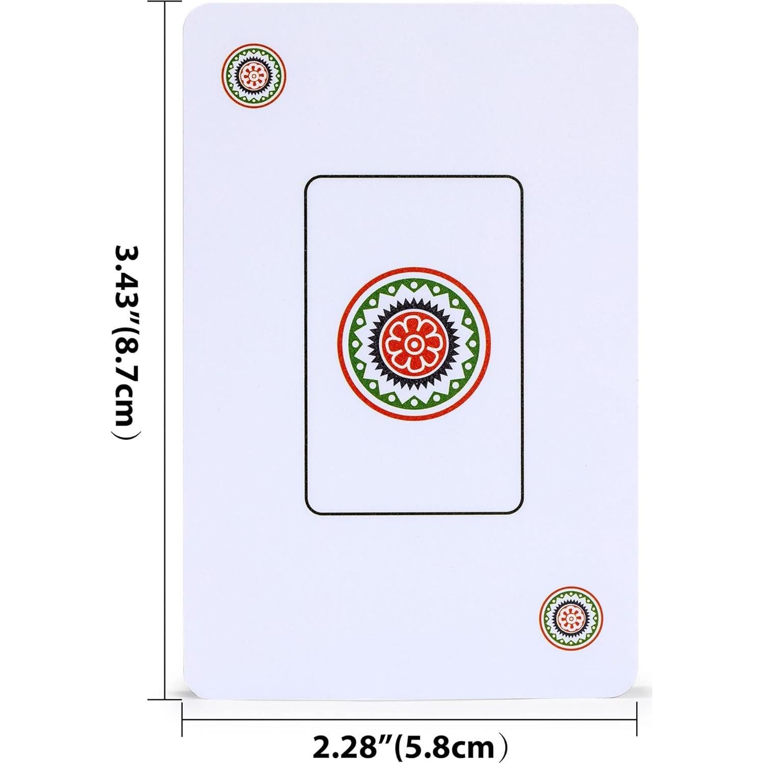 Cartas de Mahjong Chino Importaciones Yellow Mountain - Set 144