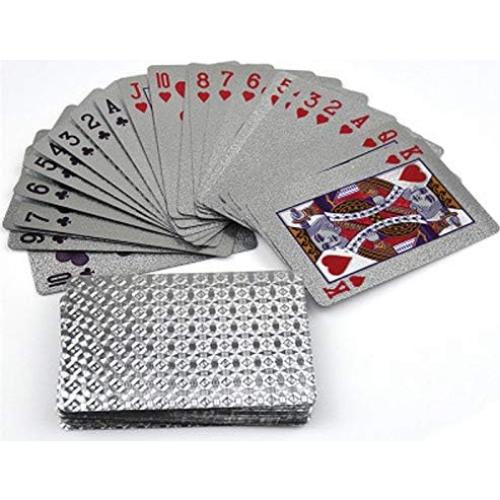 Tarjetas de Póker EAY Diamante Lujo Impermeables 54 Piezas
