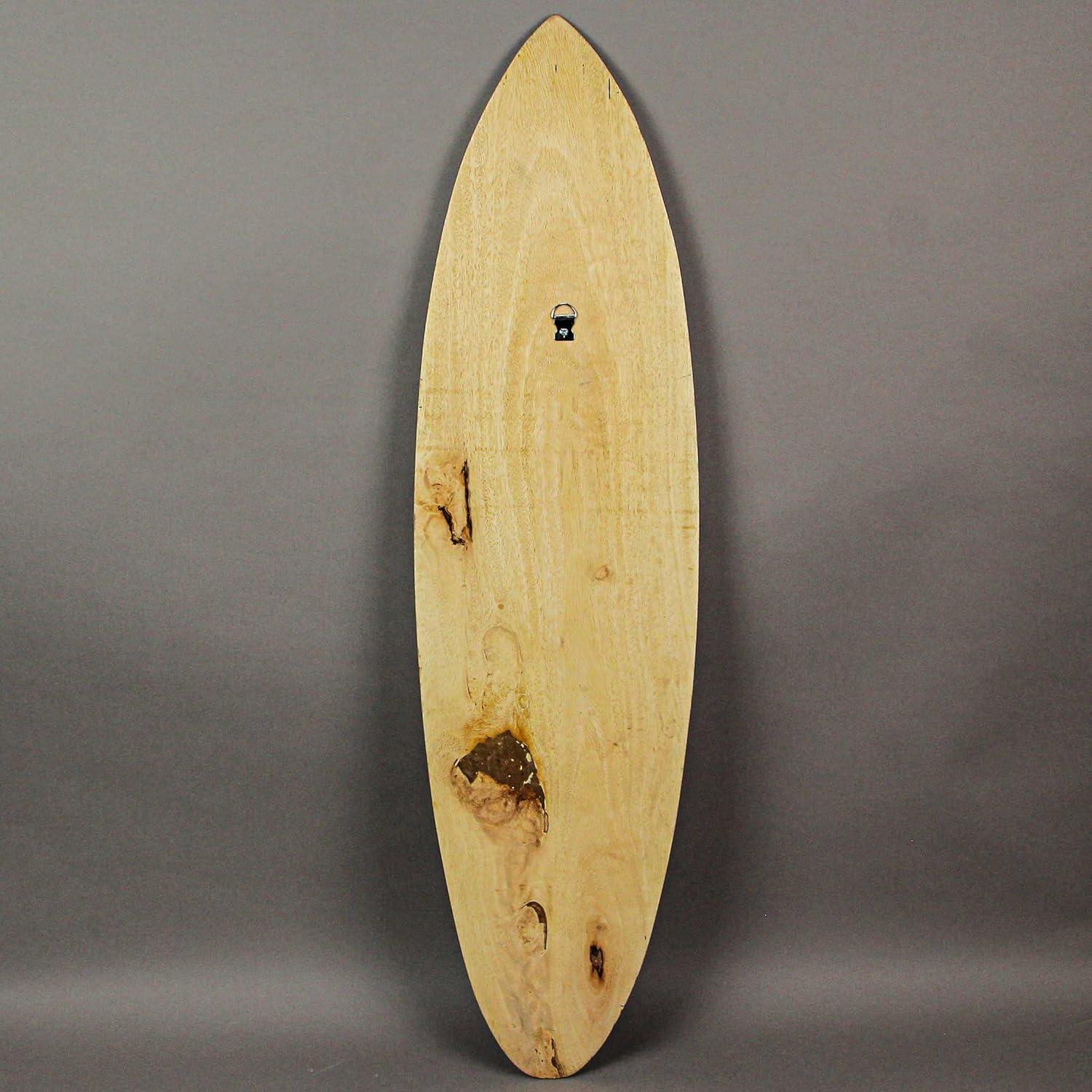Tablero de Surf Decorativo Zeckos Azul 81 cm Madera