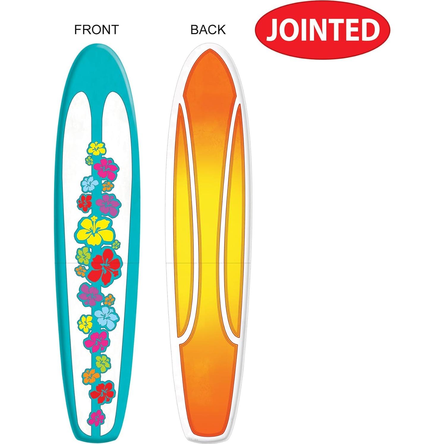 Paquete de 2 Tablas de Surf Beistle 152 cm Decorativas