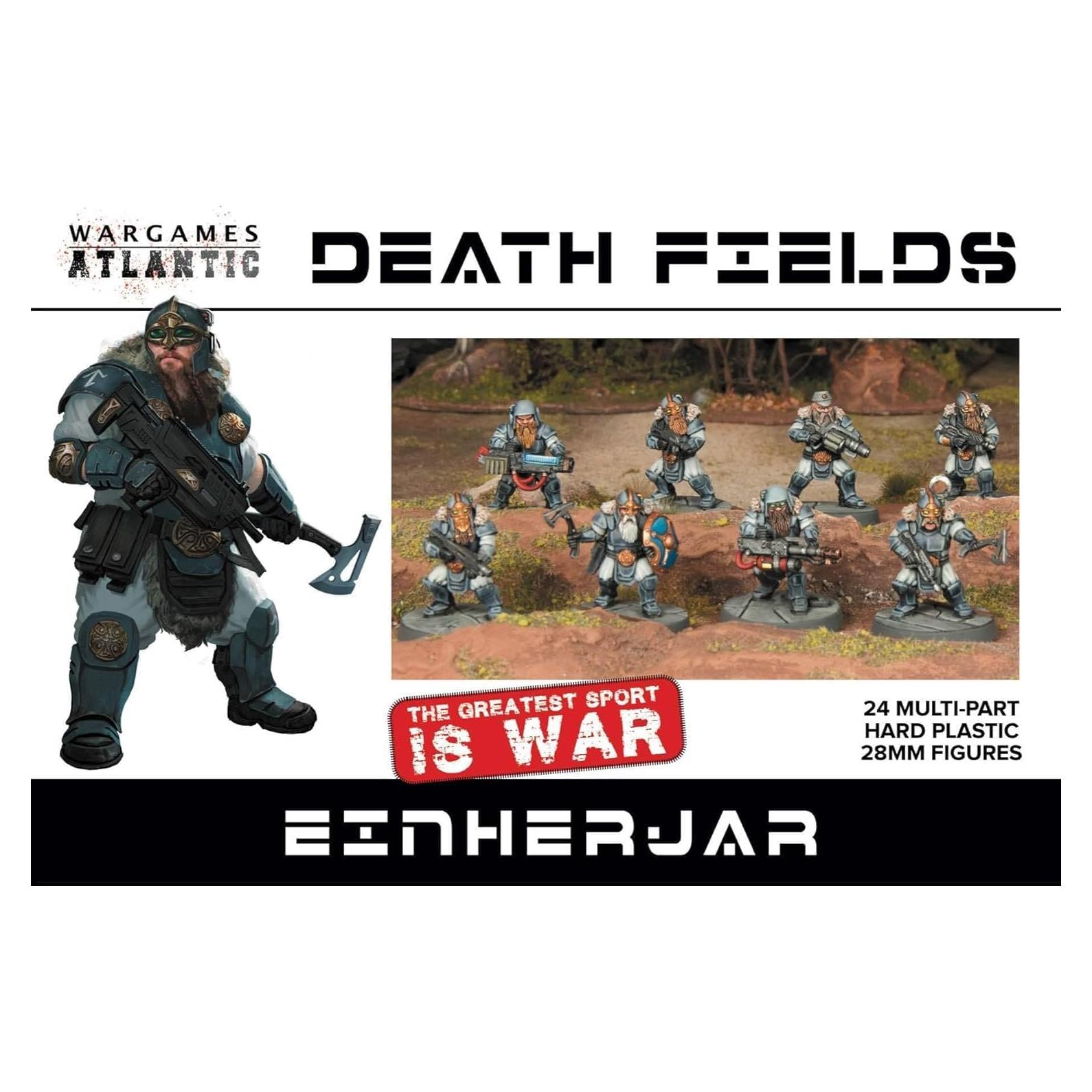 Campos de Muerte - Infantería Einherjar 24 Figuras Plástico Duro