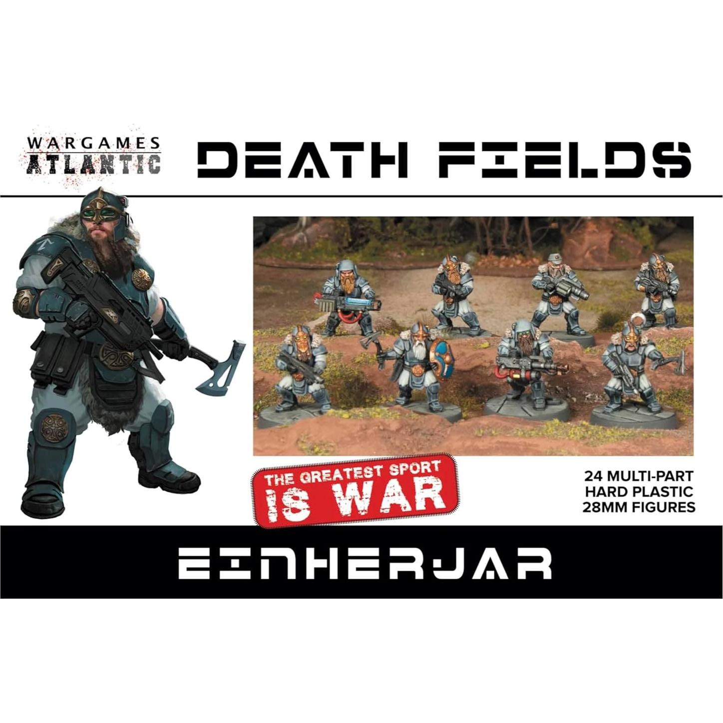 Campos de Muerte - Infantería Einherjar 24 Figuras Plástico Duro