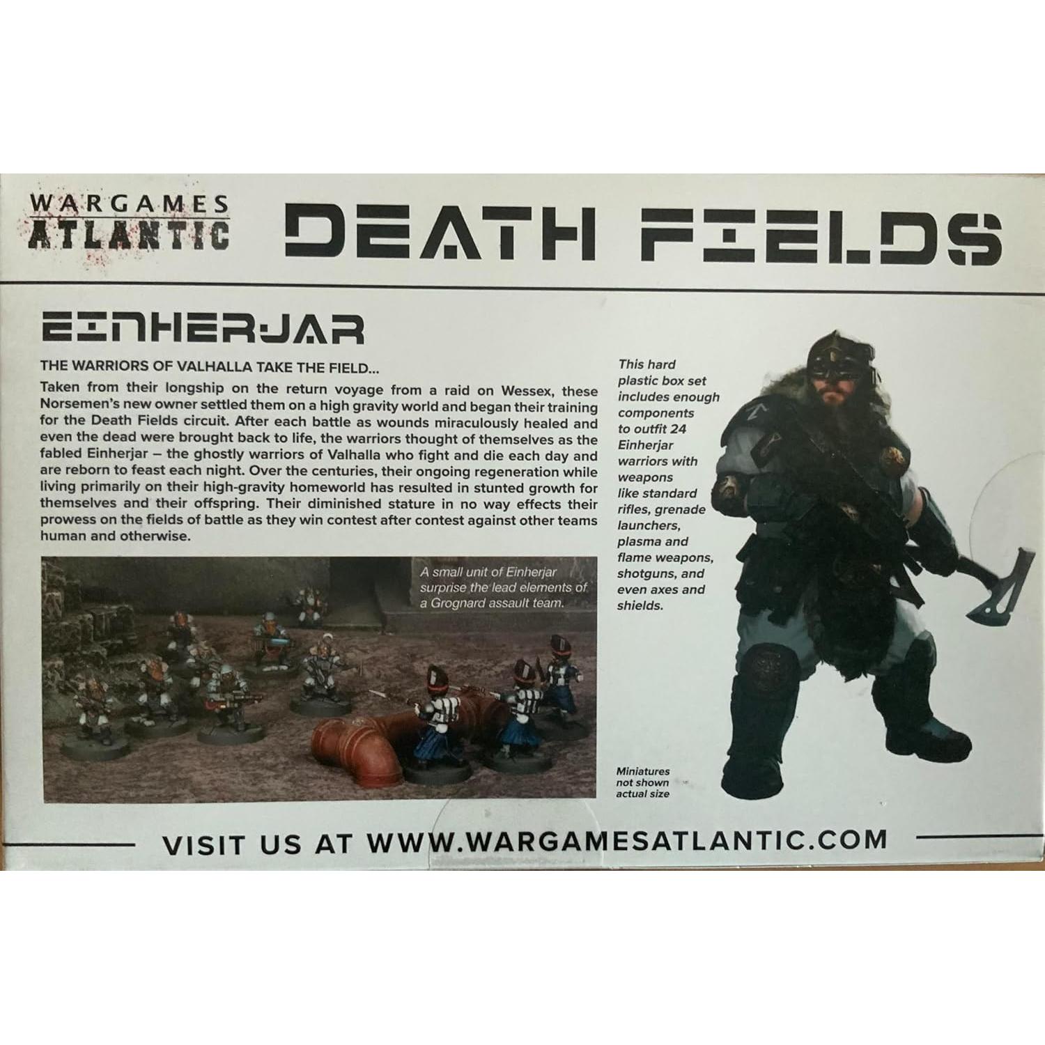 Campos de Muerte - Infantería Einherjar 24 Figuras Plástico Duro