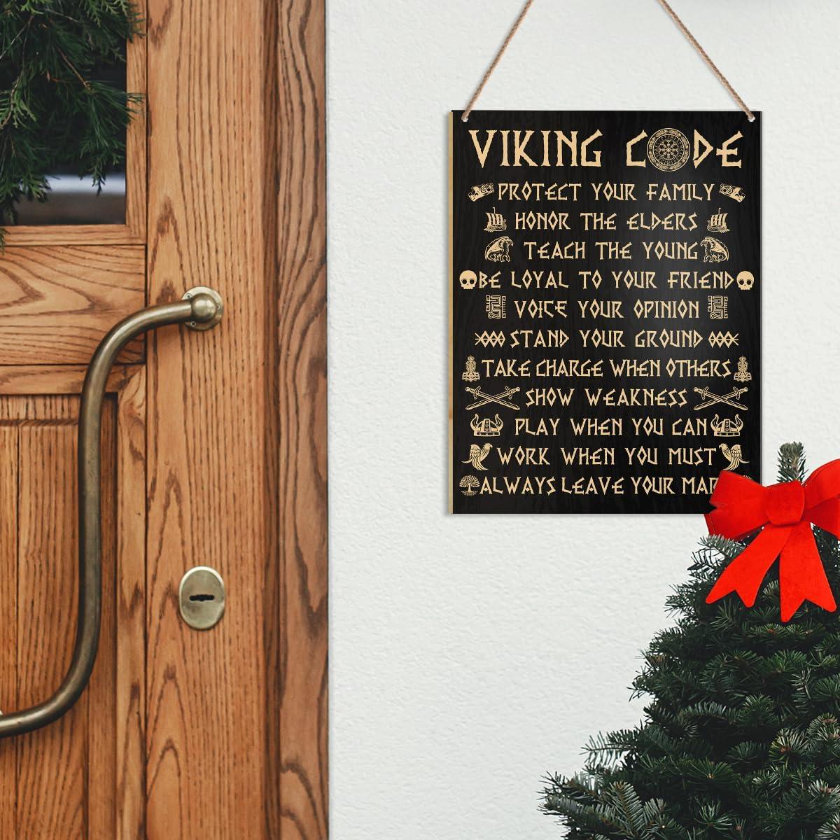 Cartel de Madera Decorativo Navidad YGRBXJZD 19.8x25.9 cm